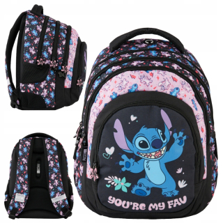 Viackomorový školský batoh Lilo a Stitch Paso, viacfarebný, 19 rokov